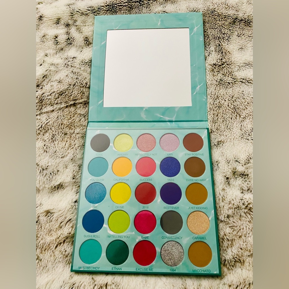 Lurella Must Be Cindy Eyeshadow Pallette.Signed by Cindy. New